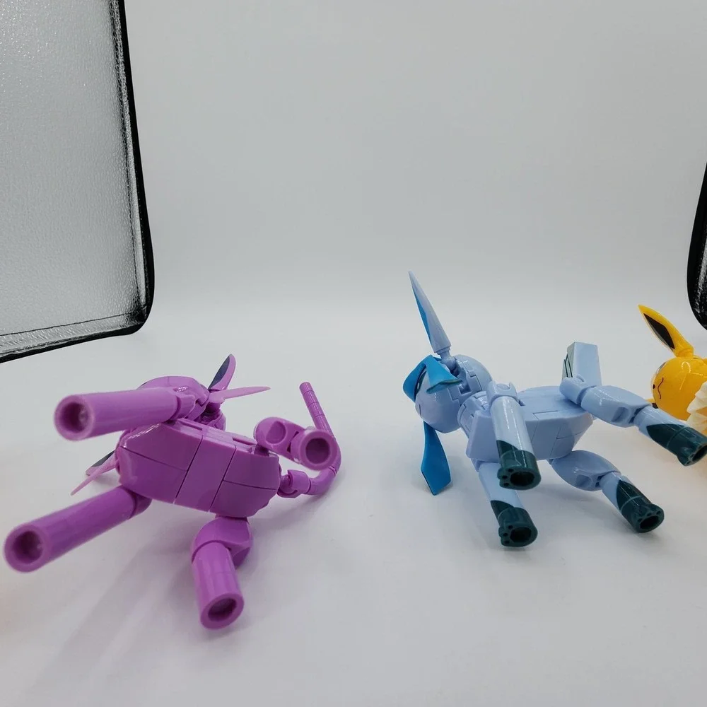 Lot of 5 Pokemon MEGA Construx Articulated Building Block‎ Figures 2019 Eevee